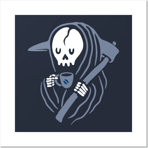 Coffee Before Death Wall Art by machmigo